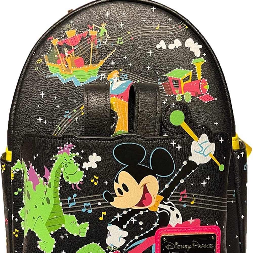 NWT Loungefly Disney Mainstreet Electrical Light Parade Backpack